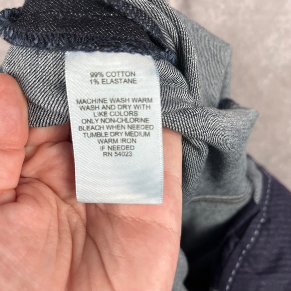 Y2K Banana Republic Jeans 6 Dark Denim Velvet Trim Classic Wide Leg Low Rise EUC - Picture 5 of 10